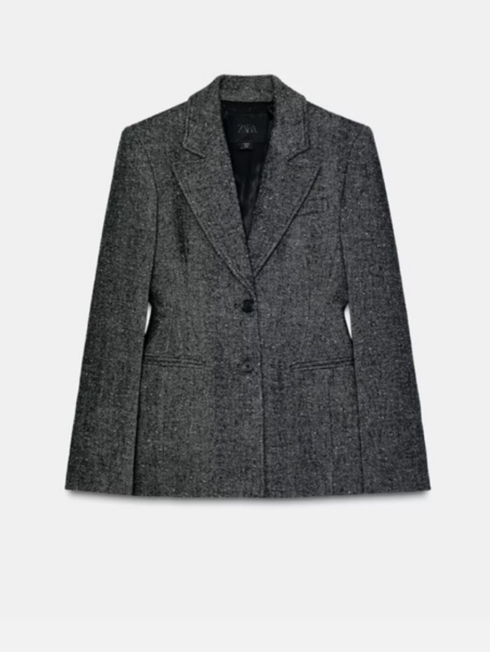 Zara Peplum Blazer with Wool Hourglass Tailored